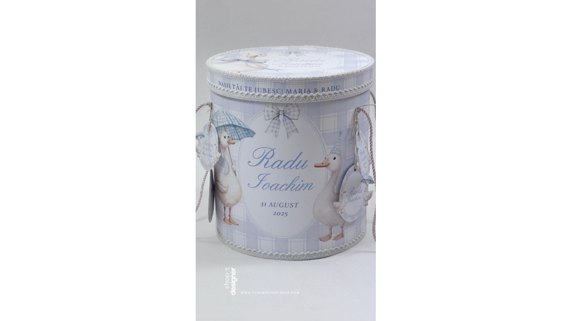 Trusou de botez cu rățuște Silly Goose 2